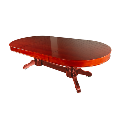3-Leaf Oval Dining Top - Mahogany - BBO