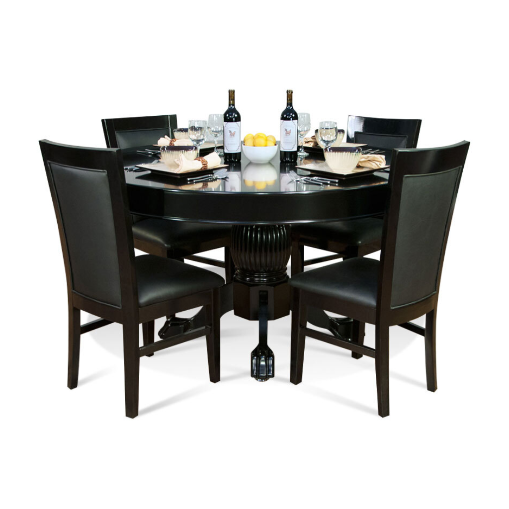 Black Gloss Dining Top (Round) - BBO